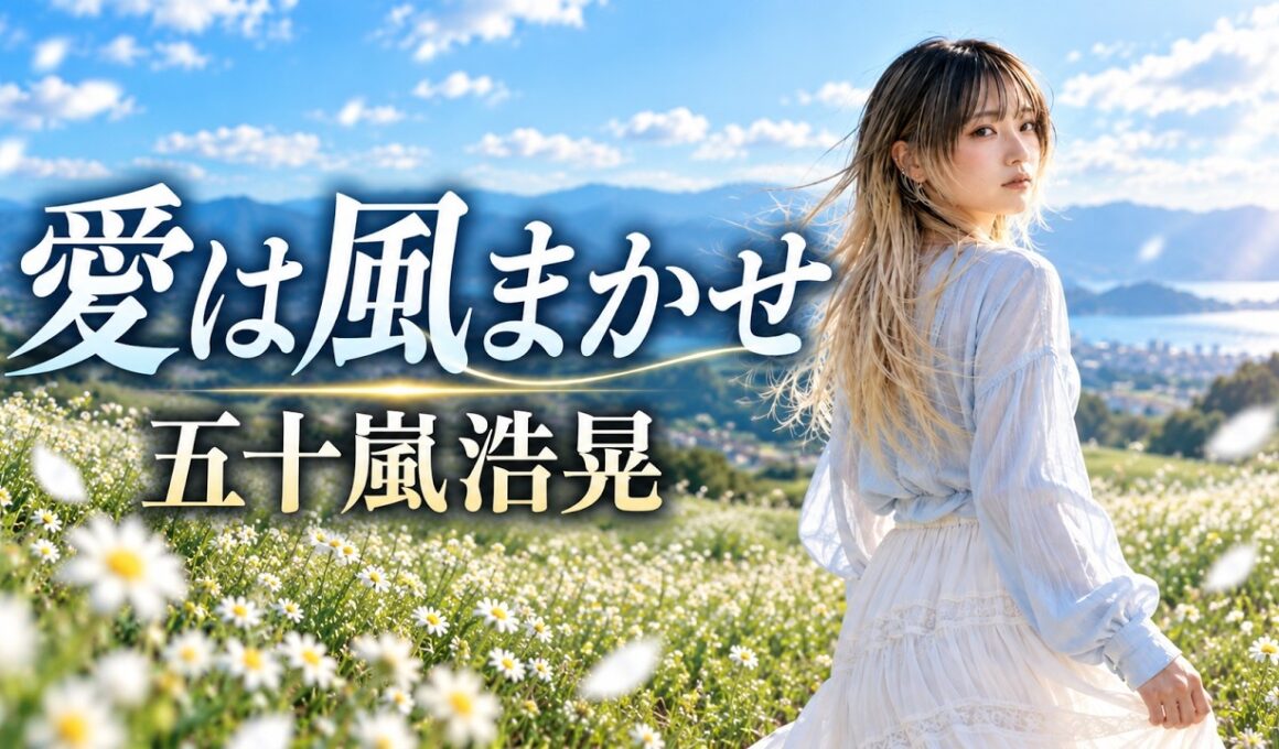 「愛は風まかせ」五十嵐浩晃｜風のようにやさしく心に残る…女性が歌う名曲カバー