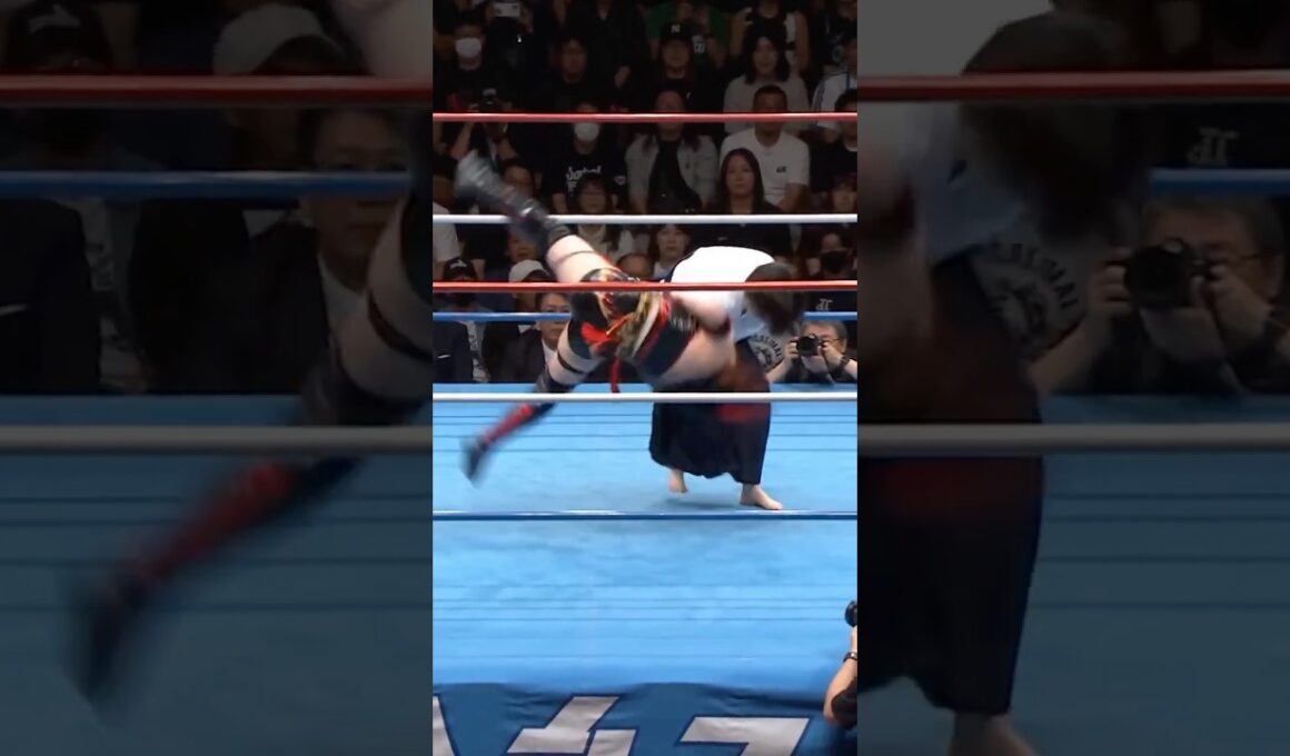 【四方投げ3連発から腕固め】合気道女子 vs プロレスラー #異種格闘技戦 #mma #Aikido #ProWrestling