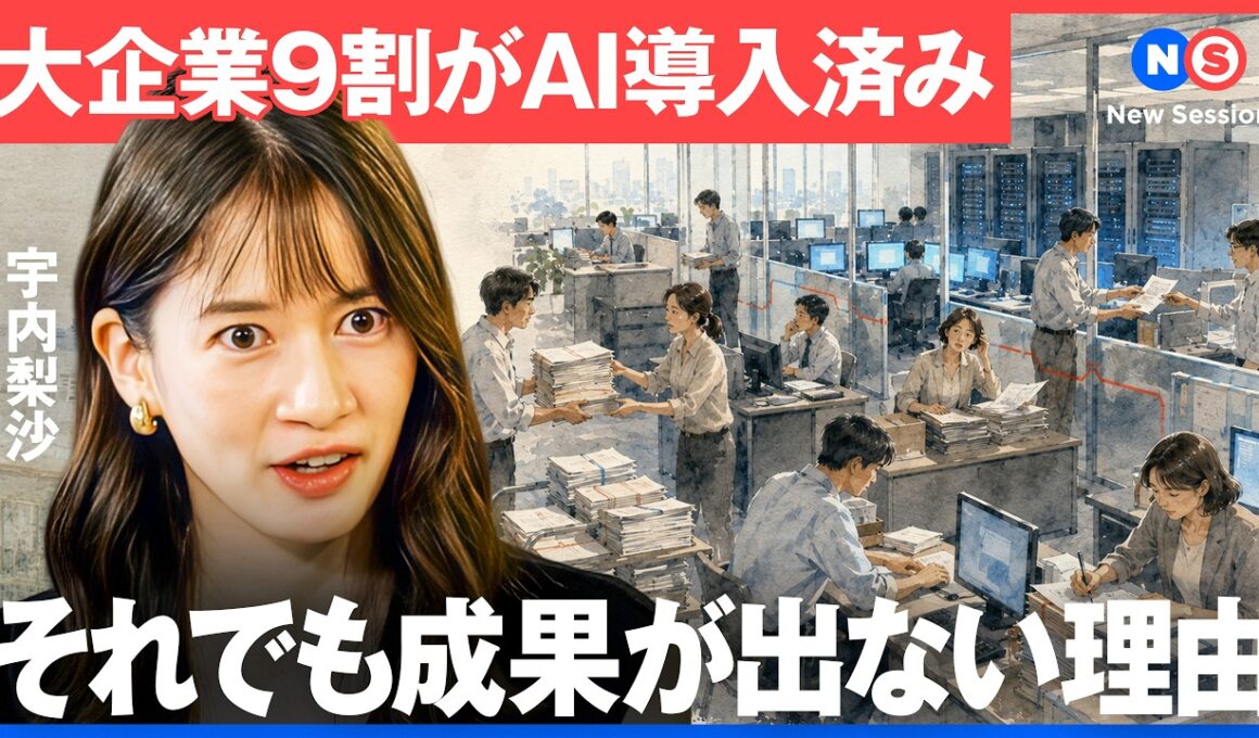 AIで「勝ち組企業」が入れ替わる。日本企業に訪れた逆転のチャンス（AI／AIエージェント／経営／DX／終身雇用／新卒一括採用／シバタナオキ／フューチャーアーキテクト／NewsPicks）