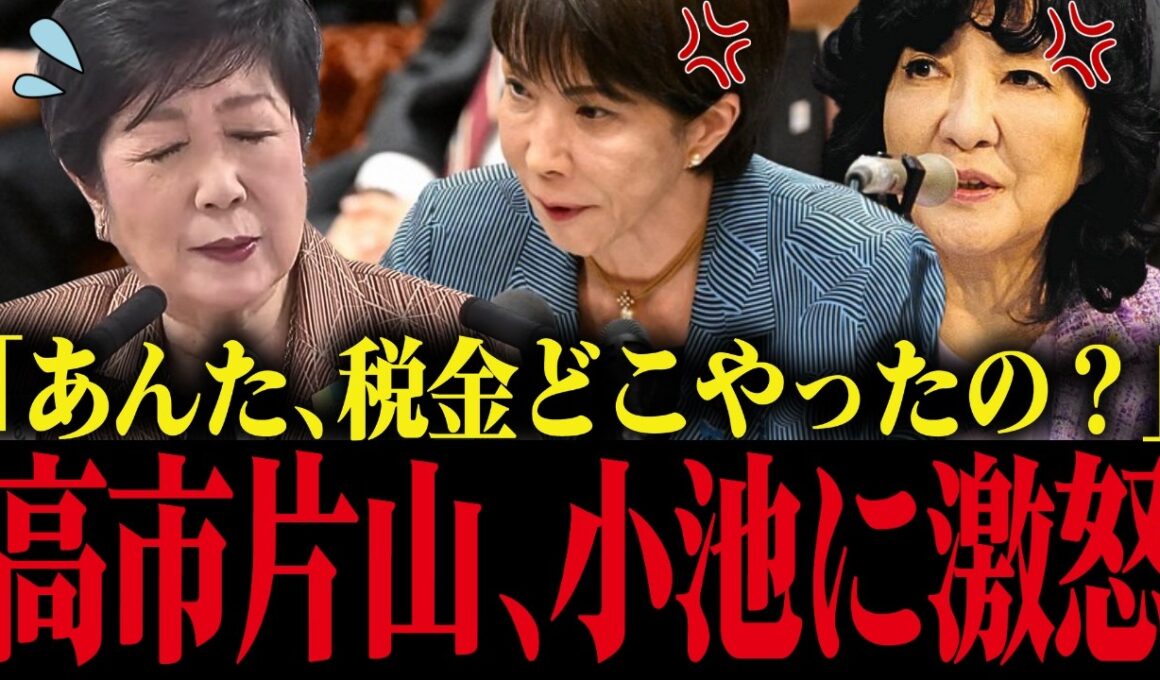 【小池百合子】高市総理&片山さつきに利権を暴かれ小池大慌て...小池百合子に天罰が下りました...!!【小池都知事 都議会 カイロ大学 学歴詐称疑惑】