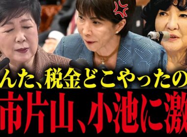 【小池百合子】高市総理&片山さつきに利権を暴かれ小池大慌て...小池百合子に天罰が下りました...!!【小池都知事 都議会 カイロ大学 学歴詐称疑惑】