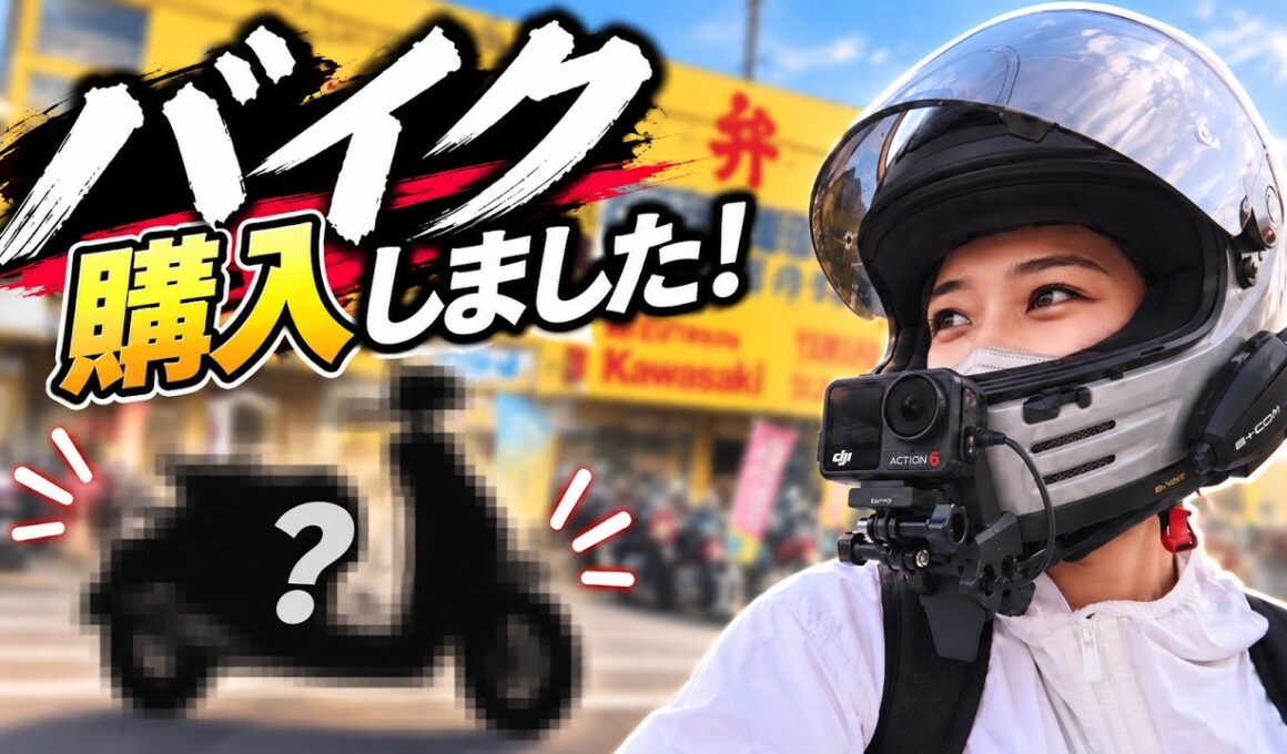 【納車】バイク買っちゃいました