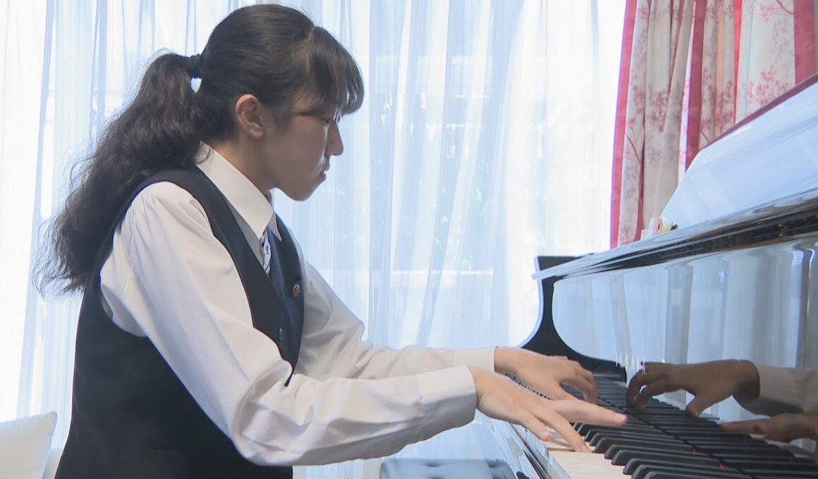 アジアのコンクールで史上最年少の銀賞　津山市の中学校3年ピアニストの夢は【こどもミライパーク】