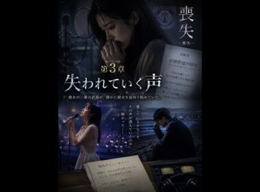 【恋愛】【朗読】【癒し】 　薔薇葉子作　喪失  3章失われてゆく声　朗読　芳井素直