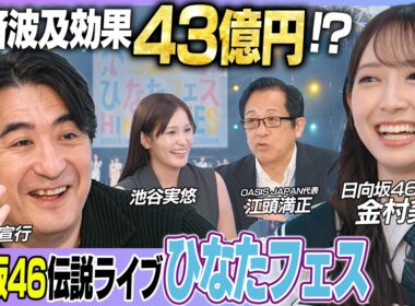 【日向坂 46 金村美玖】「世の中を良い風に回していきたい」”アイドル熱狂”が生み出す経済効果を徹底分析！｜佐久間宣行の Hello Future