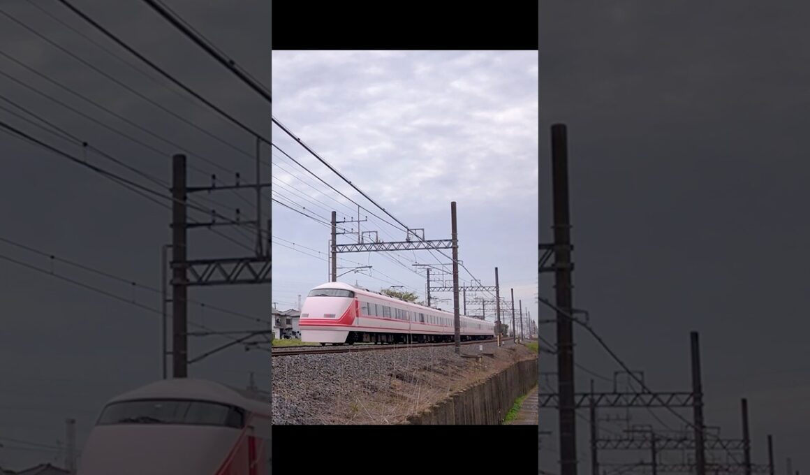 東武日光線ショート動画走行集128【N100系特急スペーシアX・東武8000系車輪転削送り込み回送・100系特急スペーシア・東京メトロ8000系他】#shorts #train #東武 #鉄道