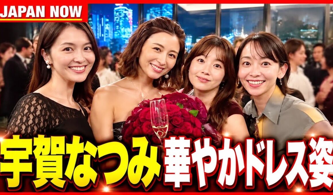 出水麻衣アナが公開！宇賀なつみの華やかすぎる出版記念パーティーに豪華アナ集結 #宇賀なつみ #出水麻衣