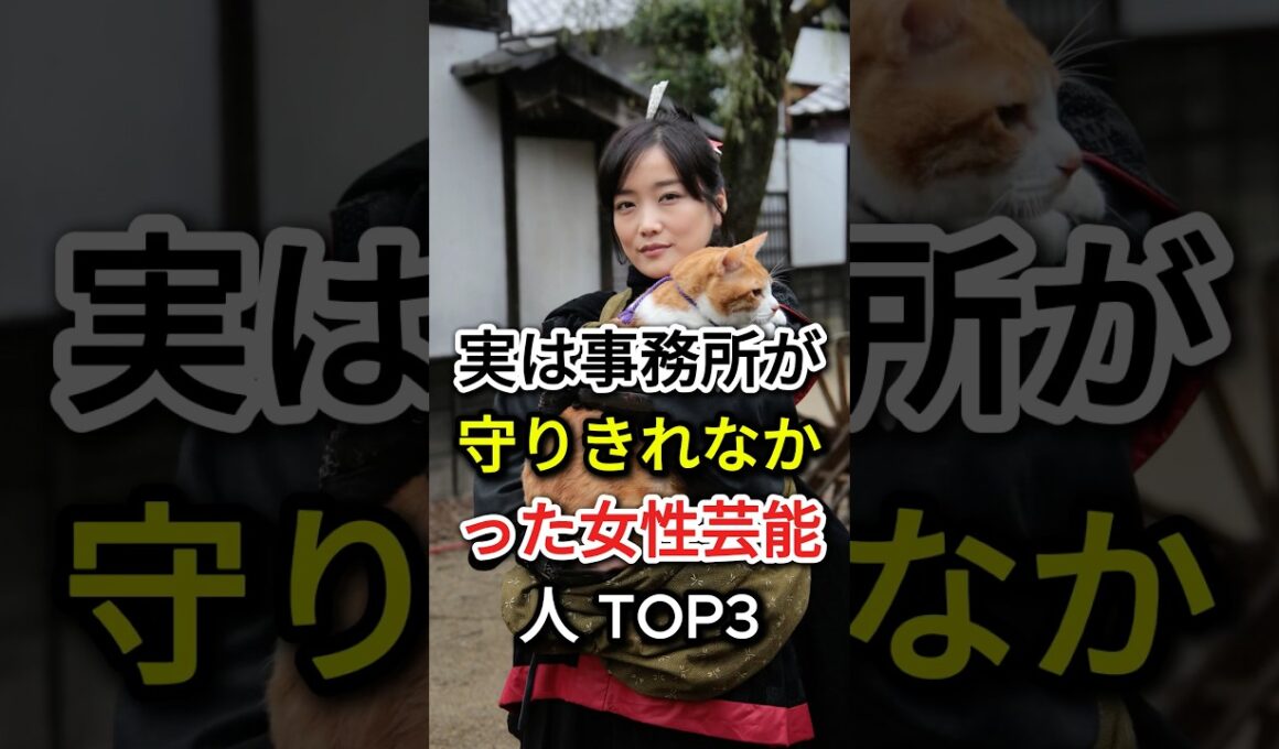 実は事務所が守りきれなかった女性芸能人 TOP3#fyp#芸能人#佐藤江梨子#小西真奈美