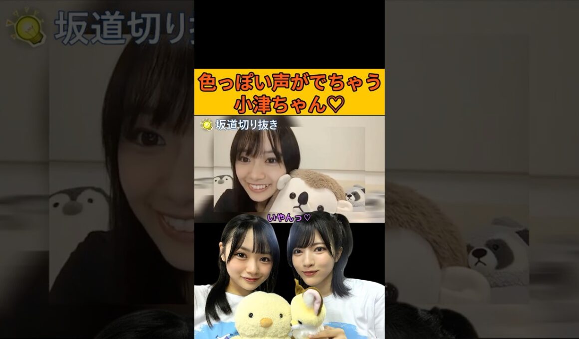 【小津玲奈】色っぽい声がでちゃう小津ちゃん♡ #乃木坂46#のぎおび#小津玲奈