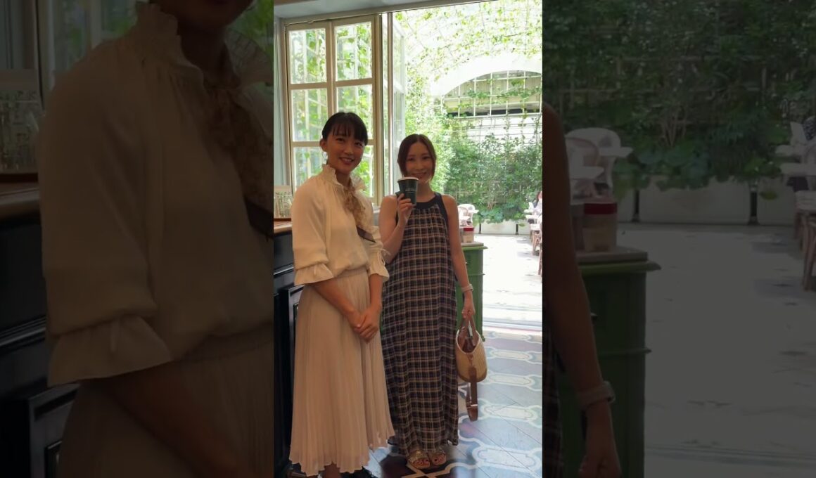 大学の同級生の竹内由恵ちゃんの期間限定コーヒーイベントに遊びに行きました✨
