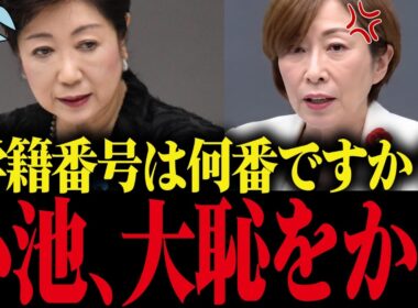 【小池百合子】議会で自身の学歴詐称を追及され小池顔面蒼白...予想外の質問に小池固まる....【小池都知事 さとうさおり 都議会 カイロ大学】