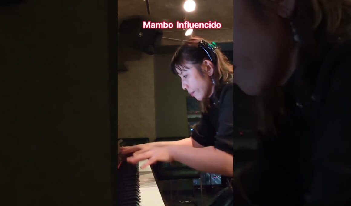 Latin music gives me a big passion."Mambo Influenciado "by Chucho Valdes#ラテンジャズ #ピアニスト ＃関西 #jazz