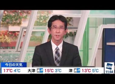 【松雪彩花(あやち)】🌈🎀と予報センター山口さん💻📝🐯東日本の雨や風についての気象解説✨