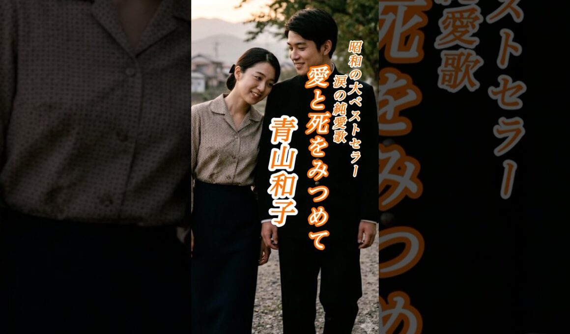 懐かしい曲『青山和子 - 愛と死をみつめて』懐メロ ショートMV作ってみた！