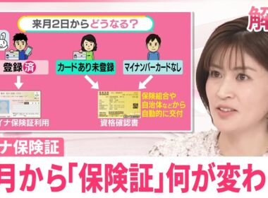 【マイナ保険証】利用は20.9％…12月2日からどうなる？  病院で読めない・スマホない場合の使い方【#みんなのギモン】
