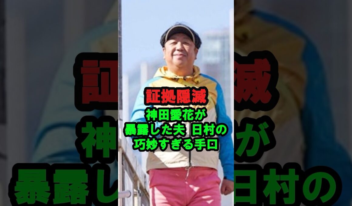 【証拠隠滅】神田愛花が暴露した夫・日村の「巧妙すぎる手口」