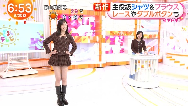 【画像】今日の高崎春さんと平美乃理さん　9.30