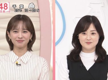 【画像】今日の河出奈都美さんと田﨑さくらさん　9.18