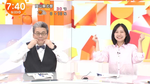 【画像】今日の原田葵さんと高崎春さん　9.23
