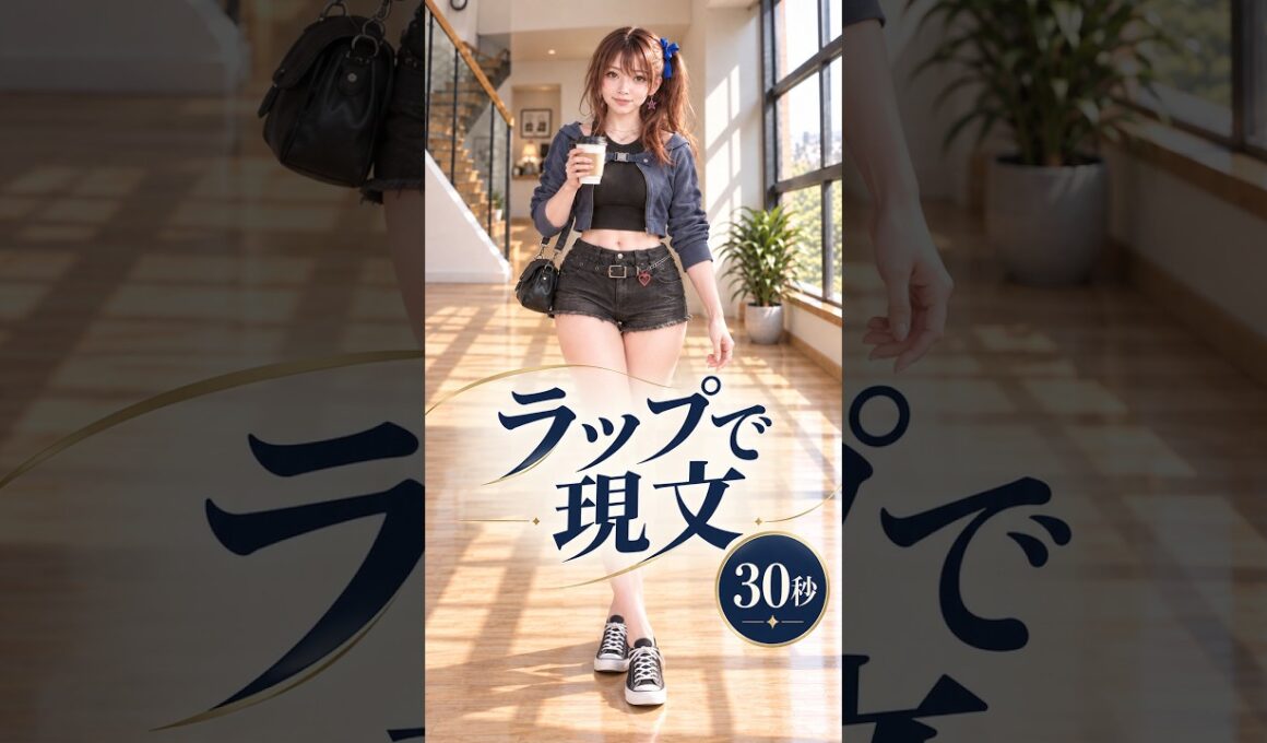 『ラップで現文』実写風！　生成AI：MiniMax H3・MiniMax Music3　#生成ai #現代部下表現学科 #跡見