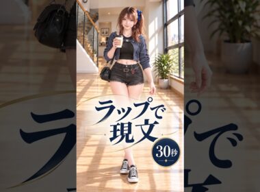 『ラップで現文』実写風！　生成AI：MiniMax H3・MiniMax Music3　#生成ai #現代部下表現学科 #跡見