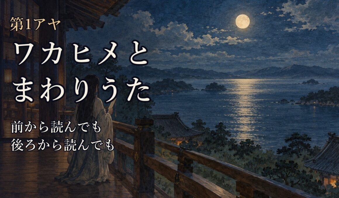 【寝物語】ワカヒメと、まわりうた｜東西南北の名と、歌で虫を去らせた姫｜ホツマツタヱ 第1アヤ