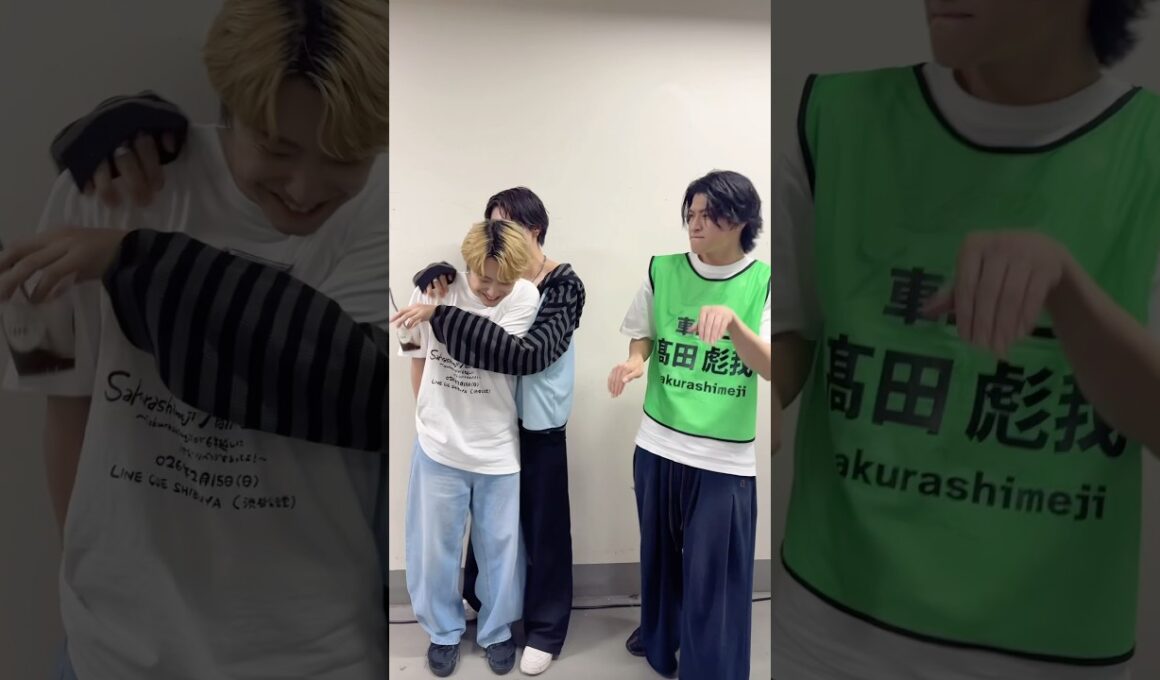 #sakurashimeji さんと！💚ありがとうございました！ #田中雅功 さん #髙田彪我 さん#ICEx  #千田波空斗