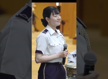 「君は天然色」up版　三等陸曹 小沼夏乃　陸上自衛隊　東部方面音楽隊　火曜コンサート　　#shorts