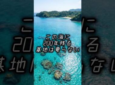 🏝️この海に200年残る基地は要らない🐠