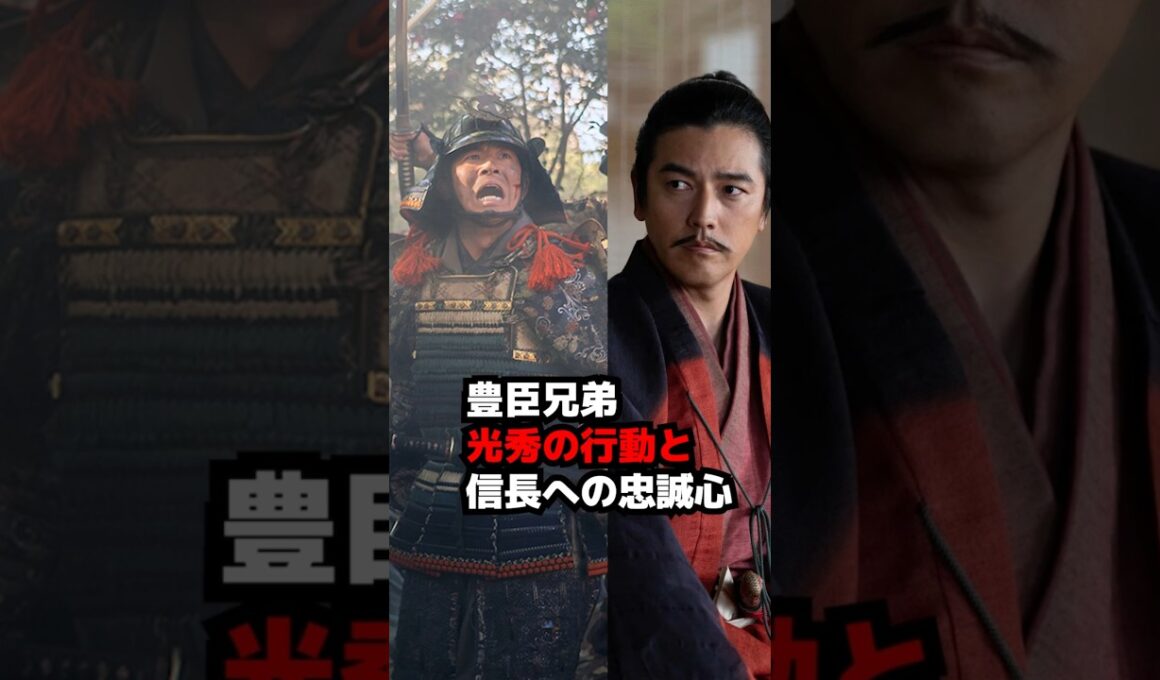 【豊臣兄弟!】明智光秀の行動と織田信長への忠誠心 14話あらすじ【大河ドラマ】 #shorts