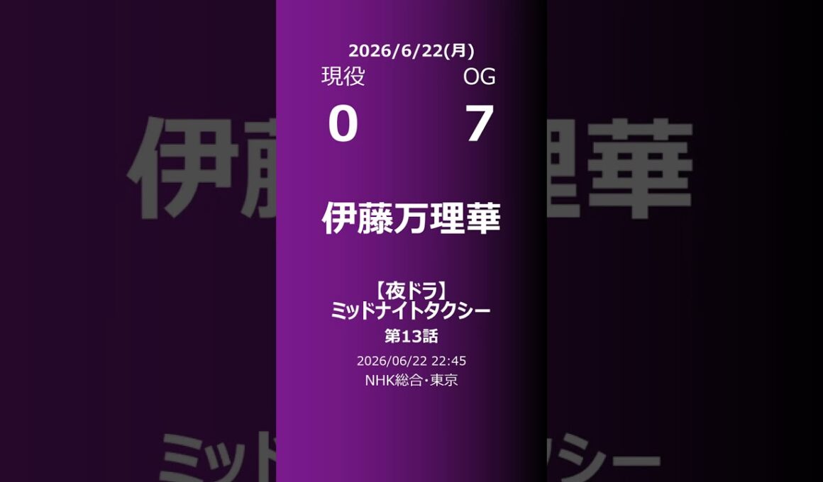 【明日の乃木坂】現役・OG 2026/06/22 #shorts #乃木坂46 【番組出演】