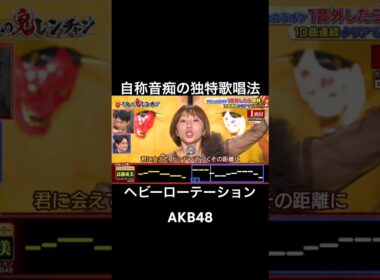 上半期ブレイクタレントでもある自称音痴の独特歌唱がやばすぎた #千鳥の鬼レンチャン #鬼レンチャン #高橋成美