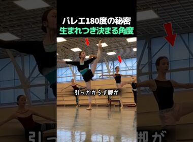 「骨格から違う遺伝子」できる側とできない側の圧倒的な差.. バレエ魔の180度『ターンアウト
