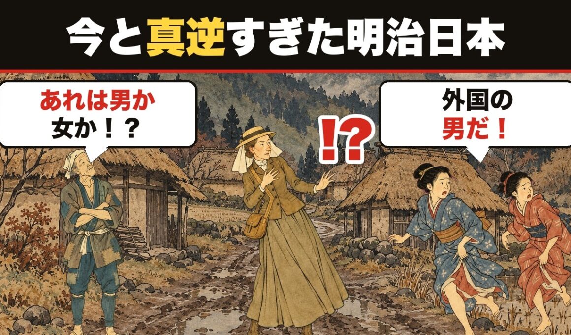今と真逆すぎた明治日本　英国人女性イザベラ・バードが書き残した「本当の日本」【日本史の裏側】