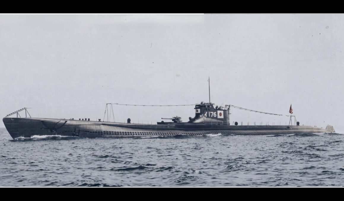 米潜水艦を日本海軍潜水艦が沈めた最初で最後の日。暗号を解かれ待ち伏せされていた伊176が、月明かりの海で米潜コーヴィナを先に見つけ600メートルで撃った25秒｜AIフルカラー復元
