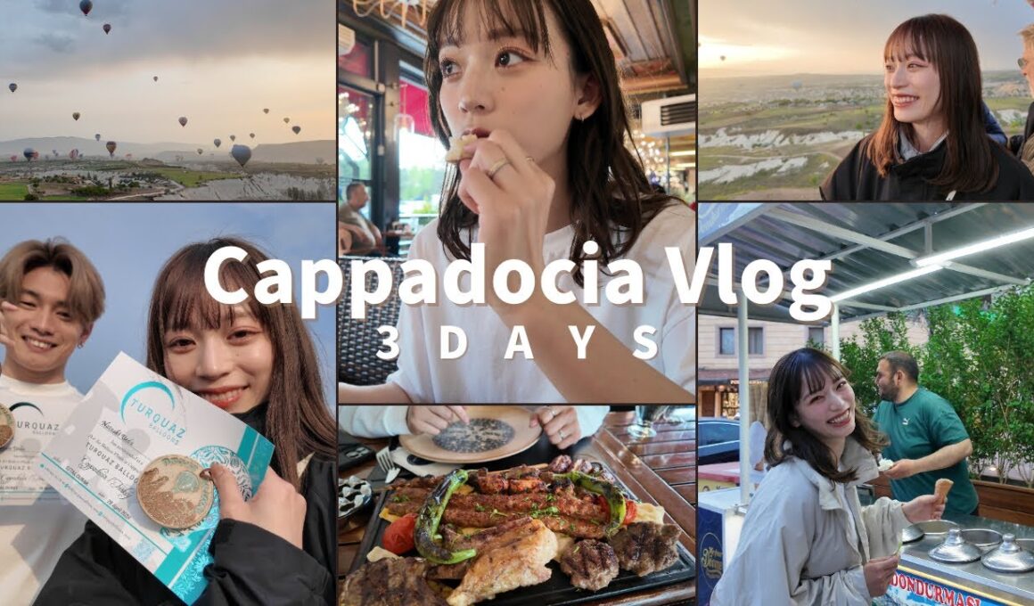 【カッパドキア】念願のトルコ2泊３日旅行🇹🇷気球に乗りたい！
