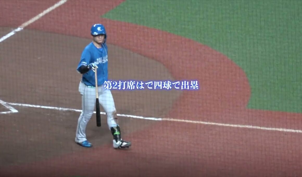 【神回】元中日・郡司裕也に完全密着！打って走って大活躍する姿が頼もしすぎた件