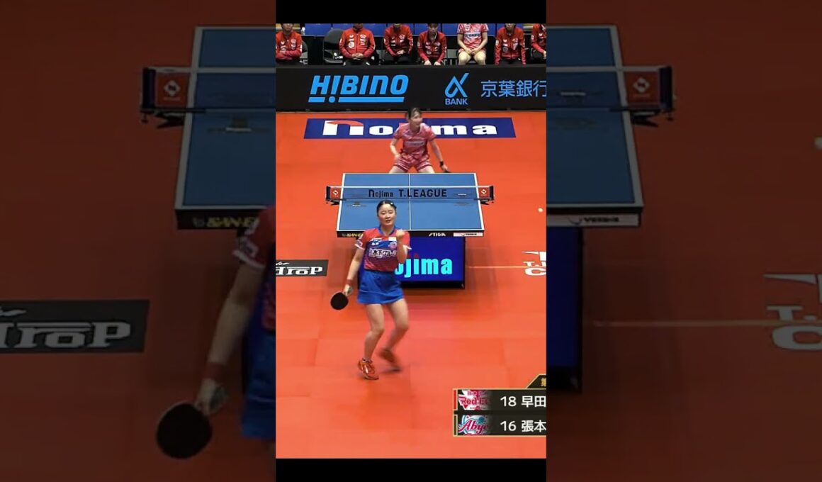 #張本美和 照井雄太が選ぶスーパープレー「逆襲」 日本生命レッドエルフ vs 木下アビエル神奈川 ノジマTリーグ2025-2026 12月21日(日) バルドラール浦安アリーナ【卓球 Tリーグ公式】