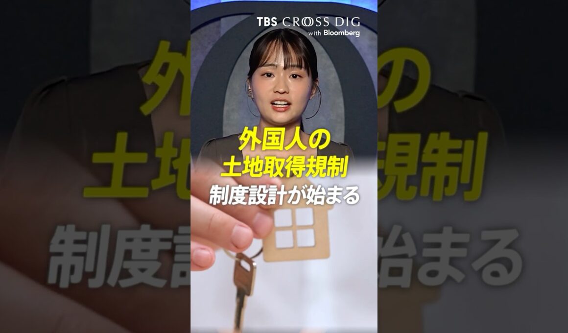 外国人の土地取得規制、制度設計が始まる　#外国人 #安全保障 #土地取得規制 #WTO #重要利用土地規制法 #篠原梨菜 #crossdig