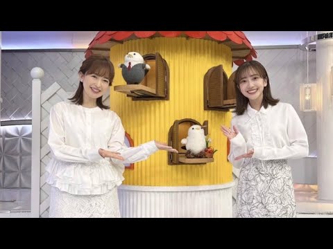 元テレ東・松丸友紀アナが「魅力にどハマり」中のＴＢＳ若手アナと美脚チラ見せリンクコーデに「たまりませ～ん！」