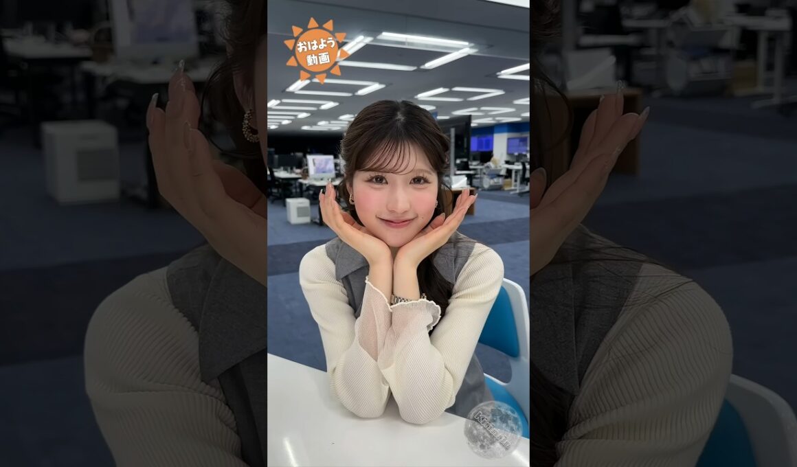 おはよう！’26 3月 りーちゃん #小林李衣奈 🐹 #通勤タイパ