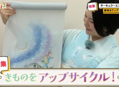 【特集】着物をアップサイクル！「きものすなお」／きょうと経済テラス キュンと！