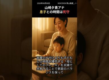 「相手を変えようとしない」山崎夕貴アナが語る、共働き夫婦がギスギスしないためのルールとは？