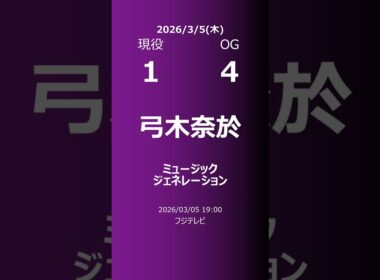 【明日の乃木坂】現役・OG 2026/03/05 #shorts #乃木坂46 【番組出演】