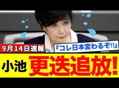 【爆笑ｗ】小池百合子トンデモナイ展開に…東京がついに動いた！さとうさおり氏の辞職騒動から状況一変…ついに“具体的な動き”が始まりました【解説・見解】