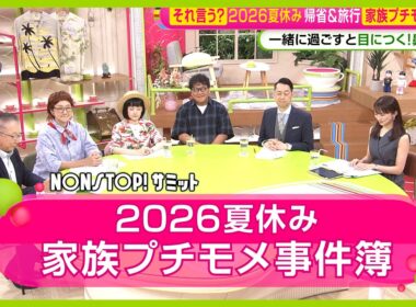 【激論】旅行や帰省でモヤモヤ・イライラ 夏休み 家族プチモメ事件簿【ノンストップ！サミット】