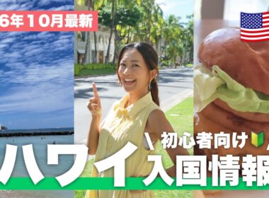 【2026年最新】ハワイ旅行前に知っておくべきこと！ESTA・ハリケーン・チップ・日焼け止めのルールまで、ワイキキビーチから徹底解説