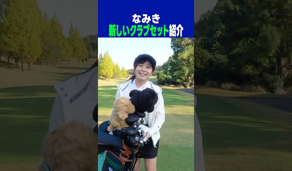 新しいクラブセットが完成したので見てください！！ #shorts #ゴルフクラブ #ゴルフ女子 #onoff #cobra #ping #fourteen #yamaha