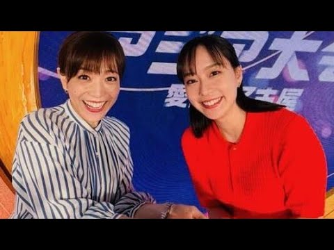 江藤愛アナ×石川佳純、仲良すぎる笑顔に反響💕「二人とも可愛い！」
