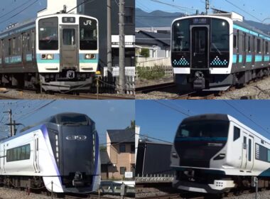 【新型E131系も登場！】中央本線を駆け抜ける特急あずさ&普通列車　速度付き高速通過集